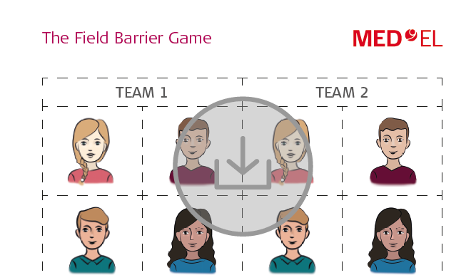 "The Field" Barrier Game for Rehabilitation with a Cochlear Implant
