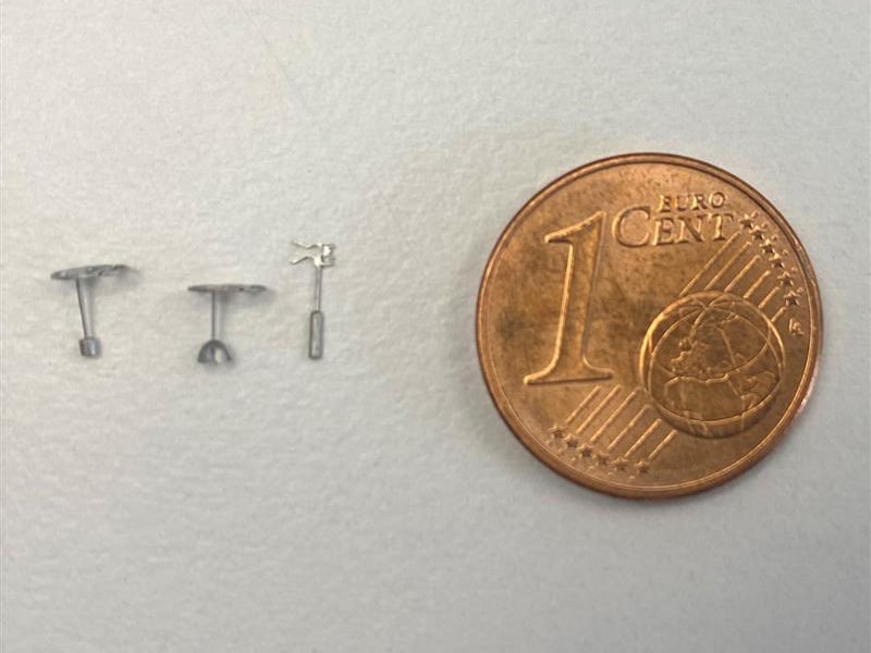 Passive middle ear implants are smaller than a coin