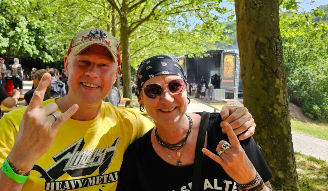 Chris Christmann auf einem Festival.