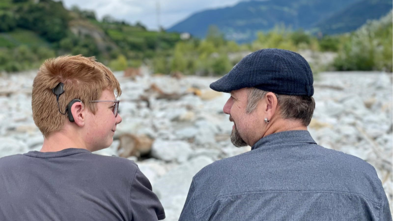 CI user Liam and father Patrik