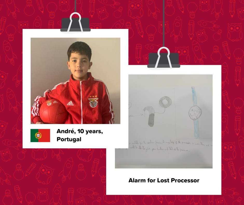 André, 10, Portugal