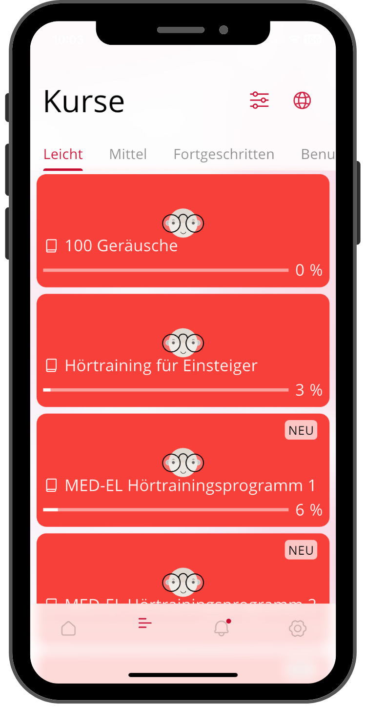 Hörtrainings-App ReDi