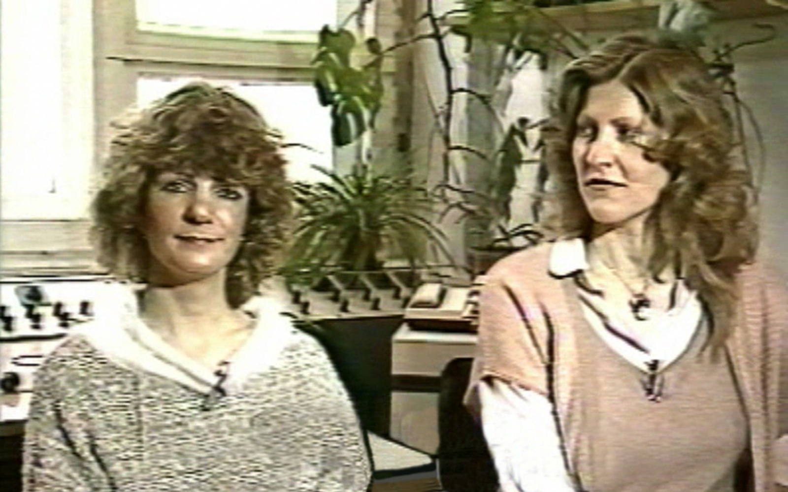 Ingeborg Hochmair with an early cochlear implant recipient