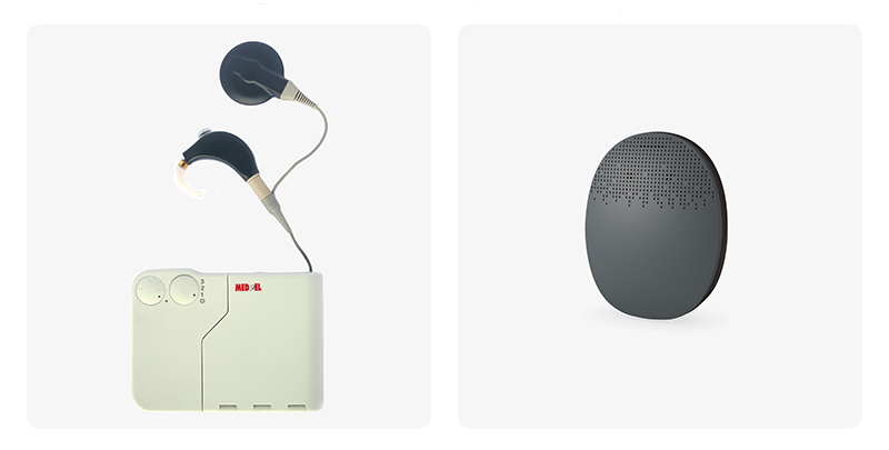 Der am Körper getragene Comfort CI-Sprachprozessor im Vergleich zum RONDO 3-Audio-Prozessor in Ein-Geräte-Bauweise