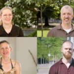 A collage of the 4 users: Jenny, Harald, Sofie, and Thomas.